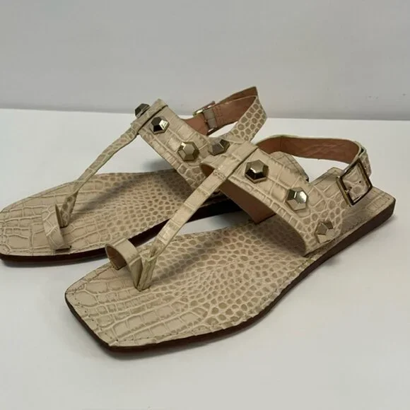 Designer Vince Camuto Dailette Womens Sandals Taupe Size 8.5M - Picture 4 of 9